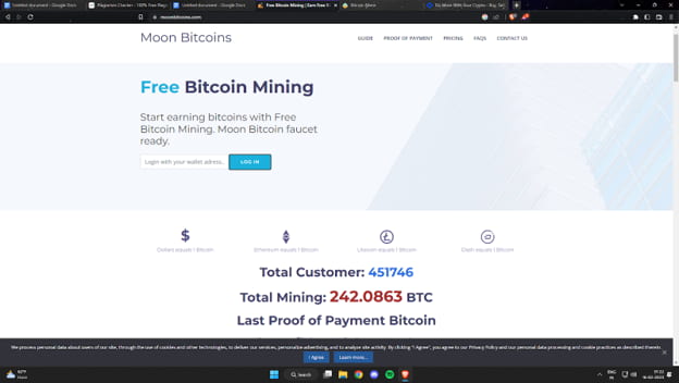 Moon Bitcoins